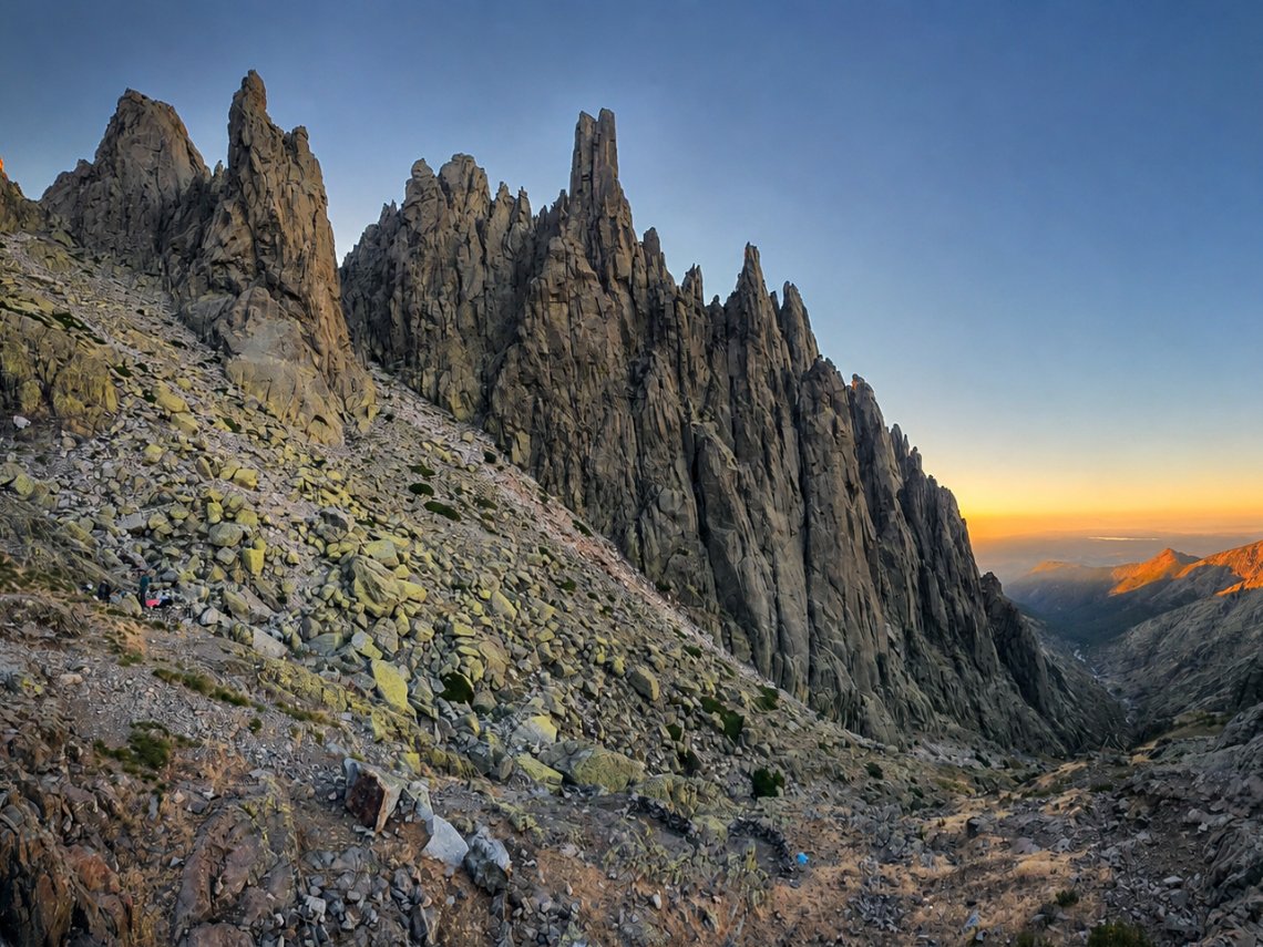 Ascensión al pico de La Mira